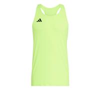 adidas adizero Essential Camicia da corsa Uomini - giallo neon