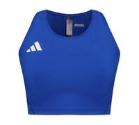 Adidas - Adizero Essentials Crop Top - - Sport - Donna - Blu - 2XS