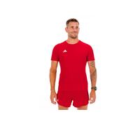 Adidas Maglia funzionale Adizero Essentials rosso/bianco Taglia M
