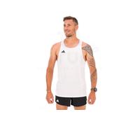 adidas - Running adizero - Canotta bianca-Bianco M