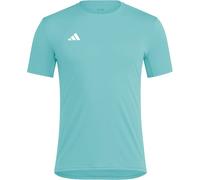 Adidas - T-shirt leggera e traspirante - Adizero Essentials Tee Powder Teal per Uomo - Taglia L - Blu Blu L