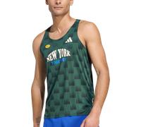 adidas Adizero New York City Canotte e Top S Verde