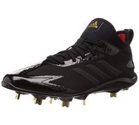 adidas Adizero Stabile PRO Low Scarpe da Baseball Tacchetti Metallo, Nucleo Nero., 40 2/3 EU