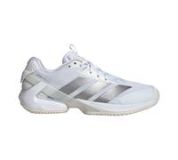 Scarpe adidas adizero Ubersonic 5 Bianco/Argento Donna - TERRA BATTUTA