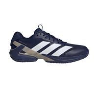 Scarpe da tennis da uomo Adidas Adizero Ubersonic 5 M Clay - dark blue/cloud white/cyber metallic - Blu (40)