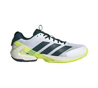 adidas Adizero Ubersonic 5 Scarpa Per Terra Rossa Uomini-Bianco,Verde Scuro in bianco