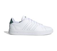 adidas Uomo Advantage 2.0 Shoes, Cloud White/Core Black/Green, 42 2/3 EU