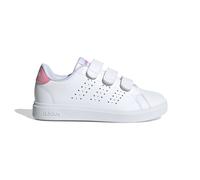 Adidas Advantage Base 2.0 Ftwwht/Blipnk/Cblack da Bambina 28 Bianco