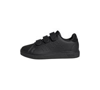 adidas Advantage Base 2.0 Shoes Children, Scarpe da Tennis, Core Black/Core Black/Grey Six, 34 EU