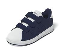 adidas Advantage Base 2.0 Shoes Children, Scarpe Unisex-Bambini, Dark Blue/Ftwr White/Grey Two, 32 EU