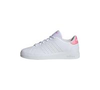 adidas Advantage Base 2.0 Shoes Junior, Scarpe da Tennis Unisex-Adulto, Cloud White/Bliss Pink/Core Black, 36 2/3 EU