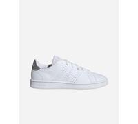 Adidas Donna Advantage Base Court Lifestyle Shoes, Cloud White/Cloud White/Silver, 38 EU