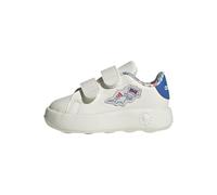 adidas Advantage Dino Shoes Infants, Scarpe Unisex-Bimbi 0-24, off White/Bright Royal/Semi Lucid Red, 26 EU