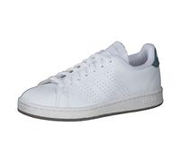 adidas Advantage, Scarpe da Tennis Uomo, Ftwr White Ftwr White Legacy Teal, 46 EU