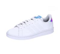 Adidas Advantage, Scarpe Donna, Cloud White Cloud White Blue Burst, 36 2/3 EU