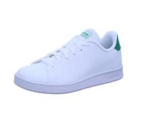 adidas Advantage, Sneakers Unisex-Bambini e Ragazzi, Ftwr White Green Grey Two F17, 38 2/3 EU