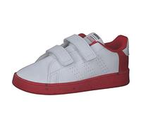 Adidas Advantage Spiderman CF I, Sneaker, Ftwr White/Ftwr White/Better Scarlet, 21 EU