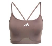 Reggiseno sportivo Aeroreact Training 3-Stripes Earth Strata XS