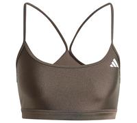 Adidas Aeroreact Training Light Support Shiny Bra Reggiseno da Allenamento con Supporto Leggero Donna