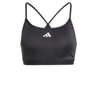 adidas Aeroreact Training Light Support Workout Bra, Reggiseno Sportivo Donna, Black, M D-DD