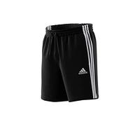 Adidas, Aeroready Essentials 3-Stripes, Pantaloncini Corti, Nero Bianco, L, Uomo