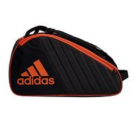 Adidas All For Padel 1 Bagaglio-Costume da bagno aderente da uomo, nero, arancione, taglia unica