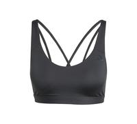adidas All Me Essentials Mid Support Reggiseni sportivi Donna-nero in nero, Taglia: S
