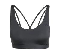 adidas All Me Essentials Reggiseno da Donna a Sostegno Medio, Taglia 2XS, Colore Nero