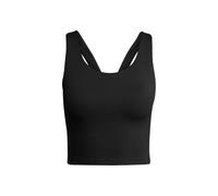 Adidas All Me Medium Support Sports Top Nero XS Donna