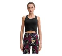 adidas Donna all Me Medium Support Tank Bra, Black, M