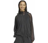 adidas All SZN Soft Lux Mesh W - giacca della tuta - donna XS Black woman Recycled Materials,Recycled Polyester