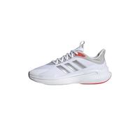 Adidas AlphaEdge + Shoes, Scarpe da Corsa Uomo, Ftwr White Silver Metallic Bright Red, 47 1/3 EU