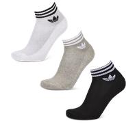 Adidas Ankle 3 Pack Unisex - Calze Grigio - Taglia 37-39 - Algodón Grey 37-39