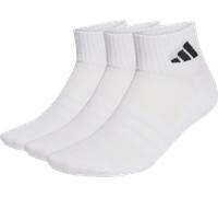 adidas Ankle 3er Pack Socks Calze M Bianco