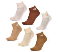 Adidas Ankle 6 Pack unisex Calze - Beige - Foot Locker Beige 40-42
