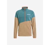 Adidas Terrex Multi Climawarm Anorak Half Zip Fleece Blu M Uomo
