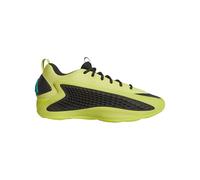 adidas Anthony Edwards 1 Low Scarpe da Basket, Nero e Verde, Suola in Gomma, Tecnologia Boost e Lightstrike