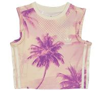 Adidas Aop Palm Bambini - Canotte Rosa - Taglia 135 - 140 CM - Jersey di cotone Pink 135 - 140 CM