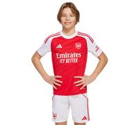 Adidas Arsenal 25/26 Home Junior Short Sleeve T-shirt Rosso 13-14 Years Bambini