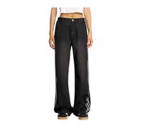 Adidas - Athletic Dept Denim Firebird Pants - - Sport - Donna - Nero - L