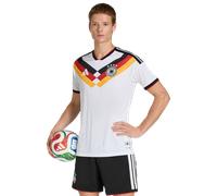 Adidas Germany 26/27 Authentic Home Short Sleeve T-shirt Bianco M Uomo