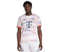 Adidas Fc Bayern Munich 25/26 Authentic Away Short Sleeve T-shirt Bianco XL Uomo