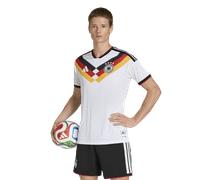 Adidas Germany 26/27 Authentic Home Short Sleeve T-shirt Bianco XL Uomo