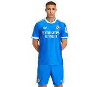 Adidas Real Madrid 25/26 Authentic Third Short Sleeve T-shirt Blu XL Uomo