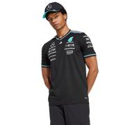 T-shirt adidas Mercedes - AMG Petronas manica corta nero puro blu - M