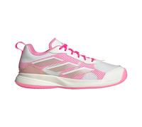 adidas Avaflash Low Tennis Shoes, Scarpe Donna, Core White/Silver Met./Lucid Pink, 37 1/3 EU