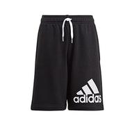 Adidas B BL SHO, Pantaloncini Bambino, Black/White, 7-8A