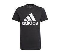 adidas B BL T, T-Shirt Bambino, Black/White, 140 EU