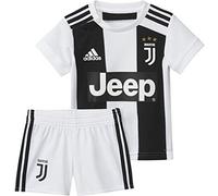 adidas Baby Juve Home - Mini Attrezzatura per la casa, Nero/Bianco, 80