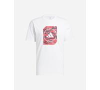 Adidas Badge Of Sport Camo M - T-shirt - Uomo - Bianco S